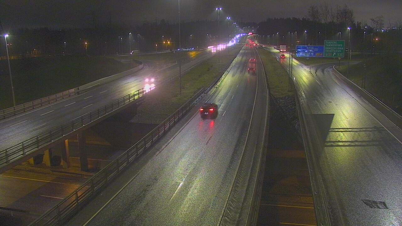 Weather Camera Image Road 50 Vantaa Hämeenlinnanväylä, Vantaa, Uusimaa