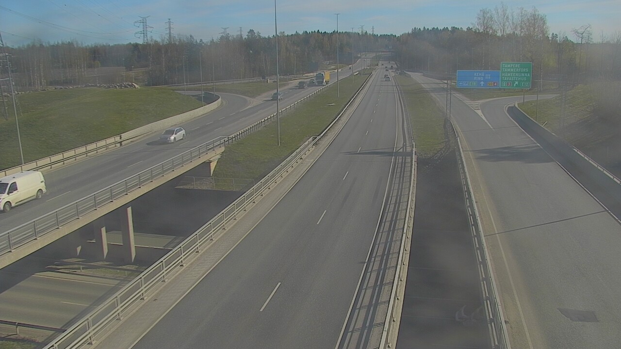 Kelikamerat Kuva Tie 50 Vantaa Hämeenlinnanväylä, Vantaa, Uusimaa