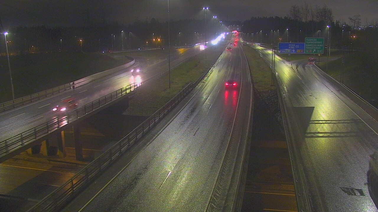 Weather Camera Image Road 50 Vantaa Hämeenlinnanväylä, Vantaa, Uusimaa