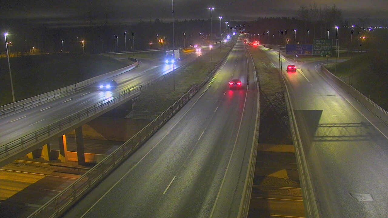 Weather Camera Image Road 50 Vantaa Hämeenlinnanväylä, Vantaa, Uusimaa