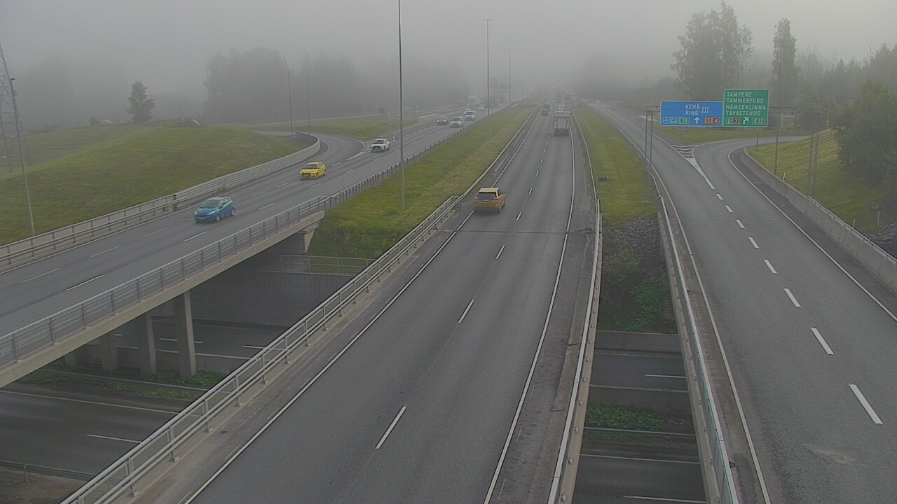 Weather Camera Image Road 50 Vantaa Hämeenlinnanväylä, Vantaa, Uusimaa