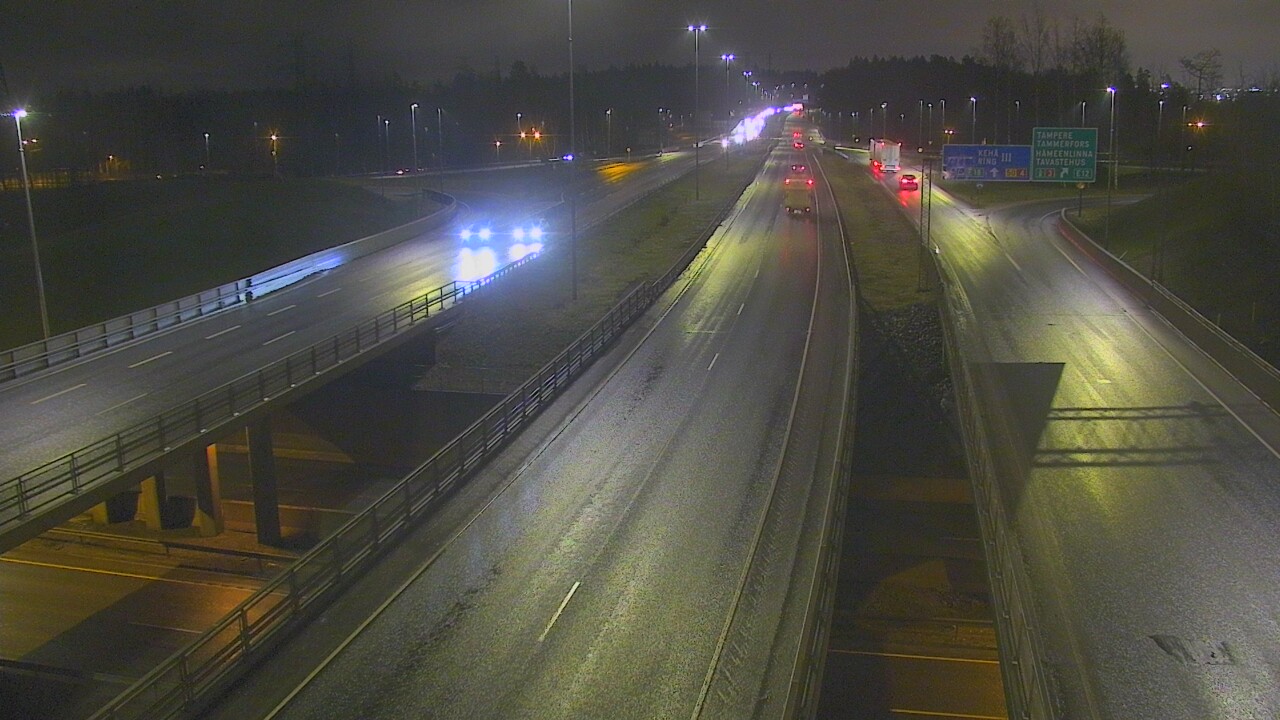 Weather Camera Image Road 50 Vantaa Hämeenlinnanväylä, Vantaa, Uusimaa