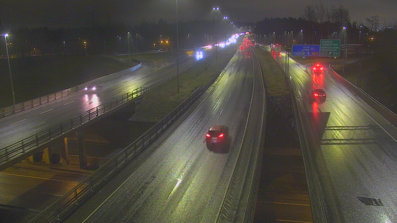 Weather Camera Image Road 50 Vantaa Hämeenlinnanväylä, Vantaa, Uusimaa