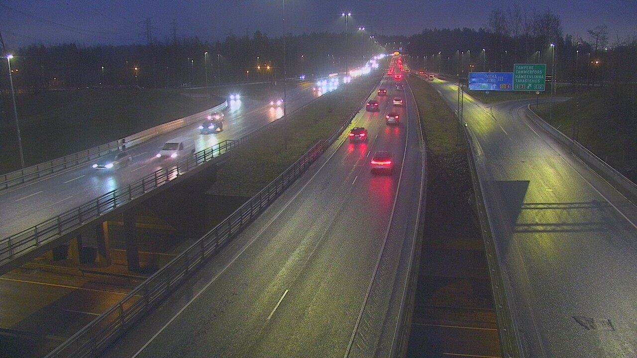 Weather Camera Image Väg 50 Vanda Tavastehusleden, Vantaa, Uusimaa