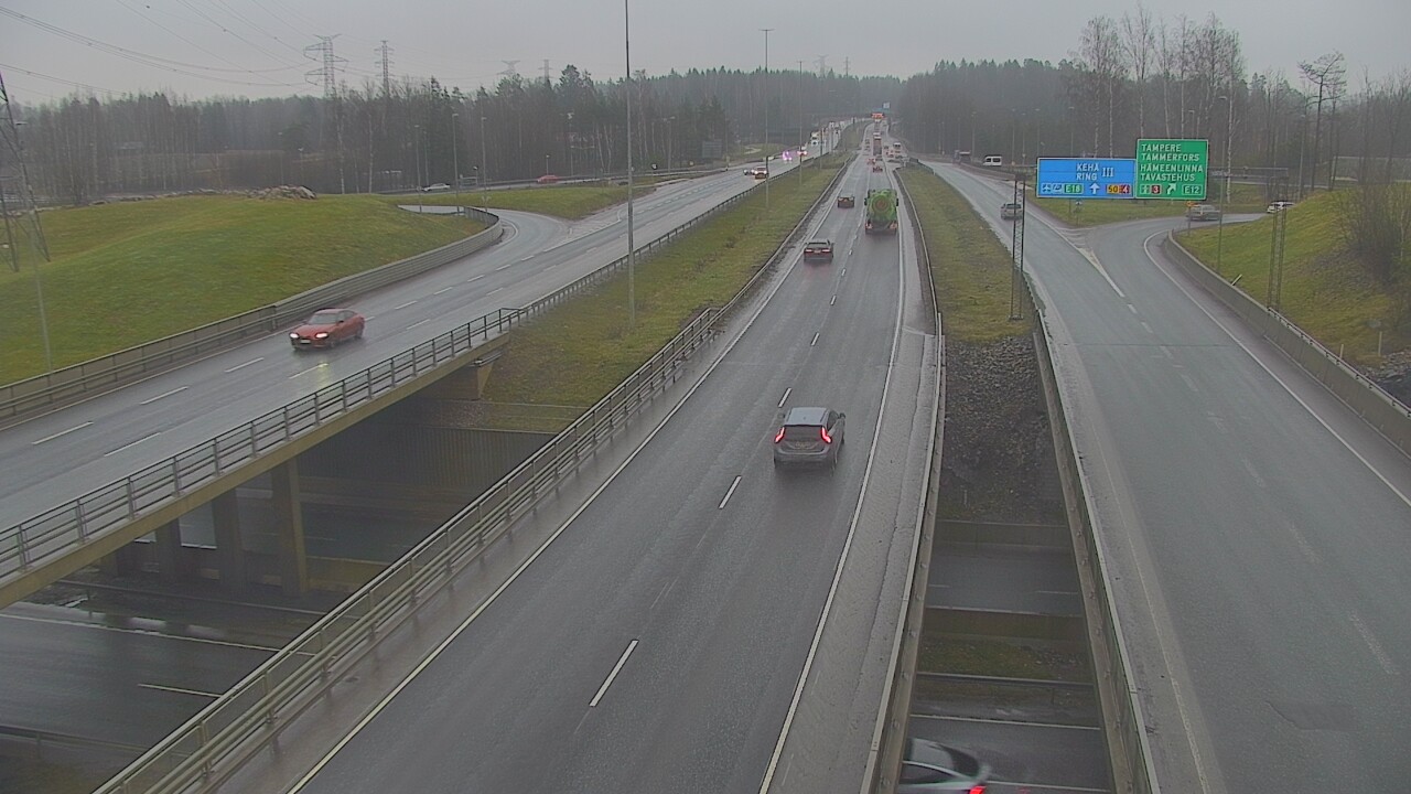 Weather Camera Image Väg 50 Vanda Tavastehusleden, Vantaa, Uusimaa
