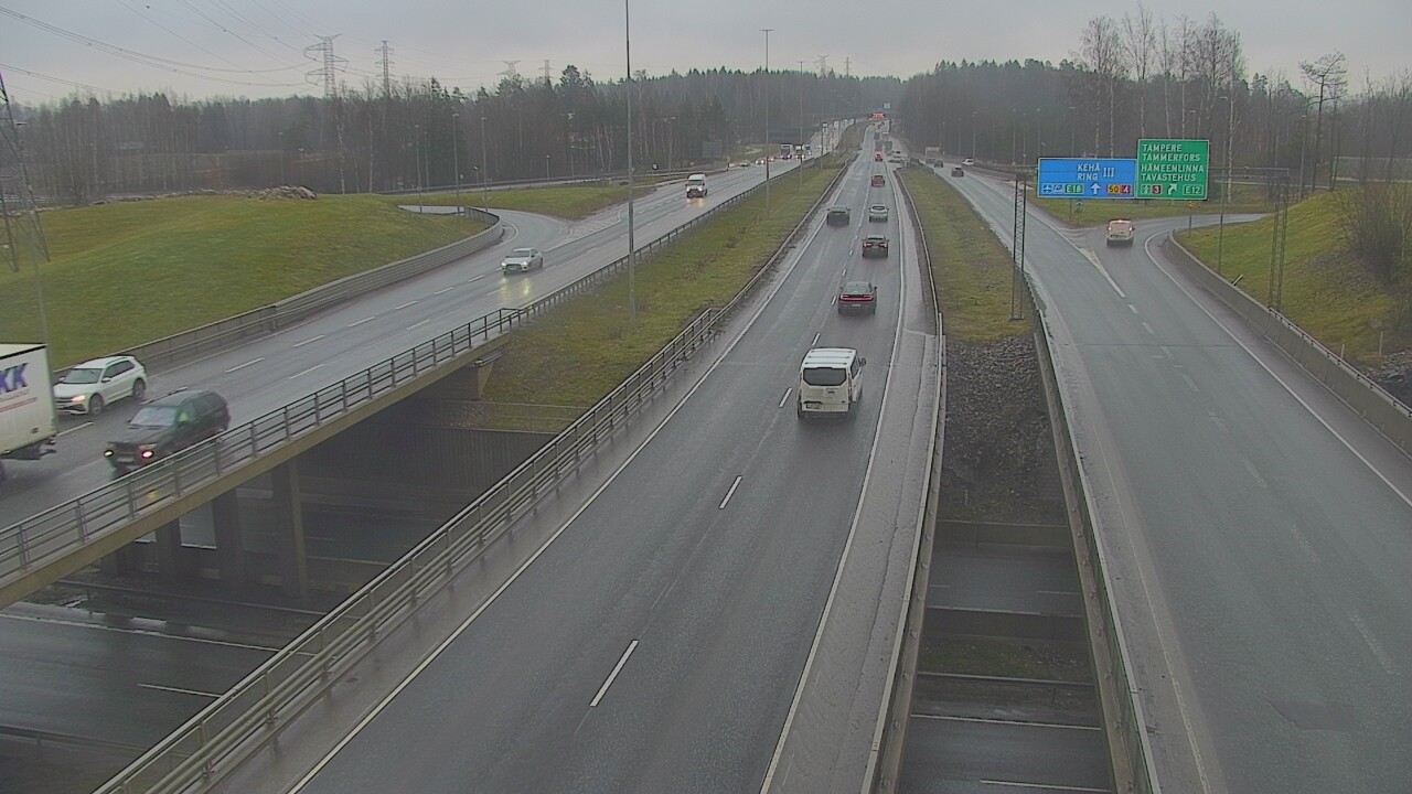 Weather Camera Image Väg 50 Vanda Tavastehusleden, Vantaa, Uusimaa