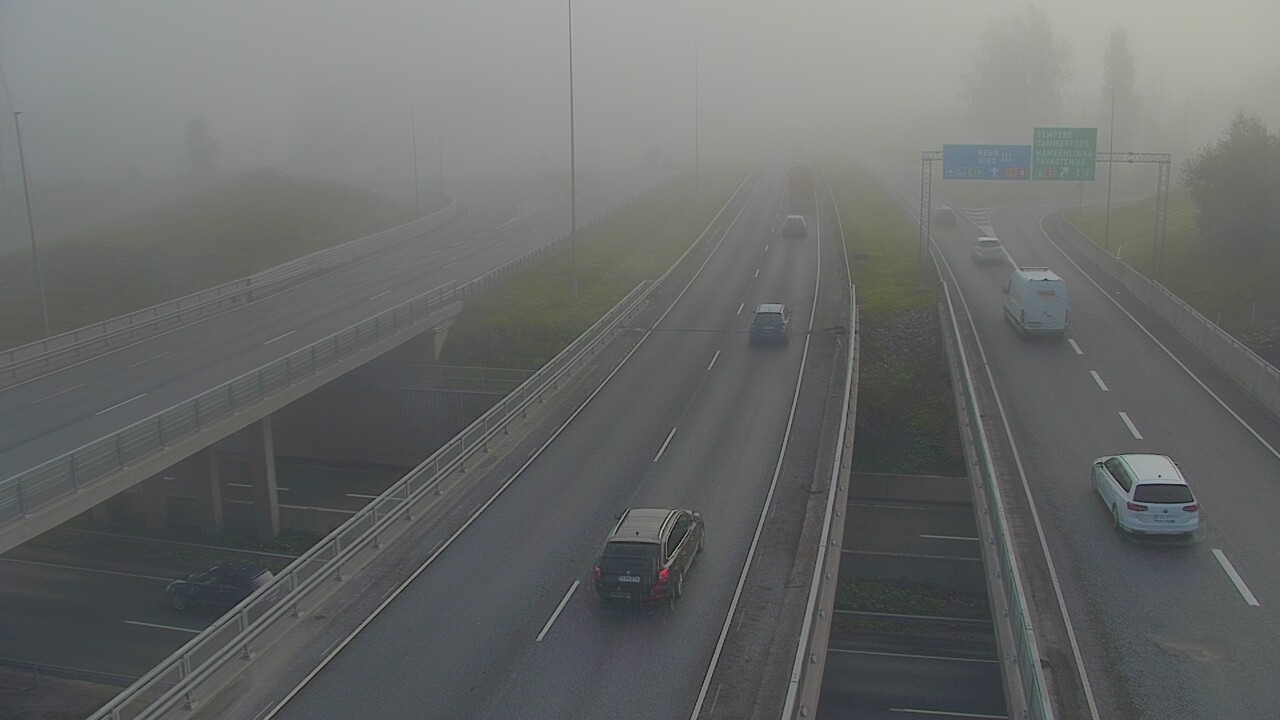 Weather Camera Image Road 50 Vantaa Hämeenlinnanväylä, Vantaa, Uusimaa