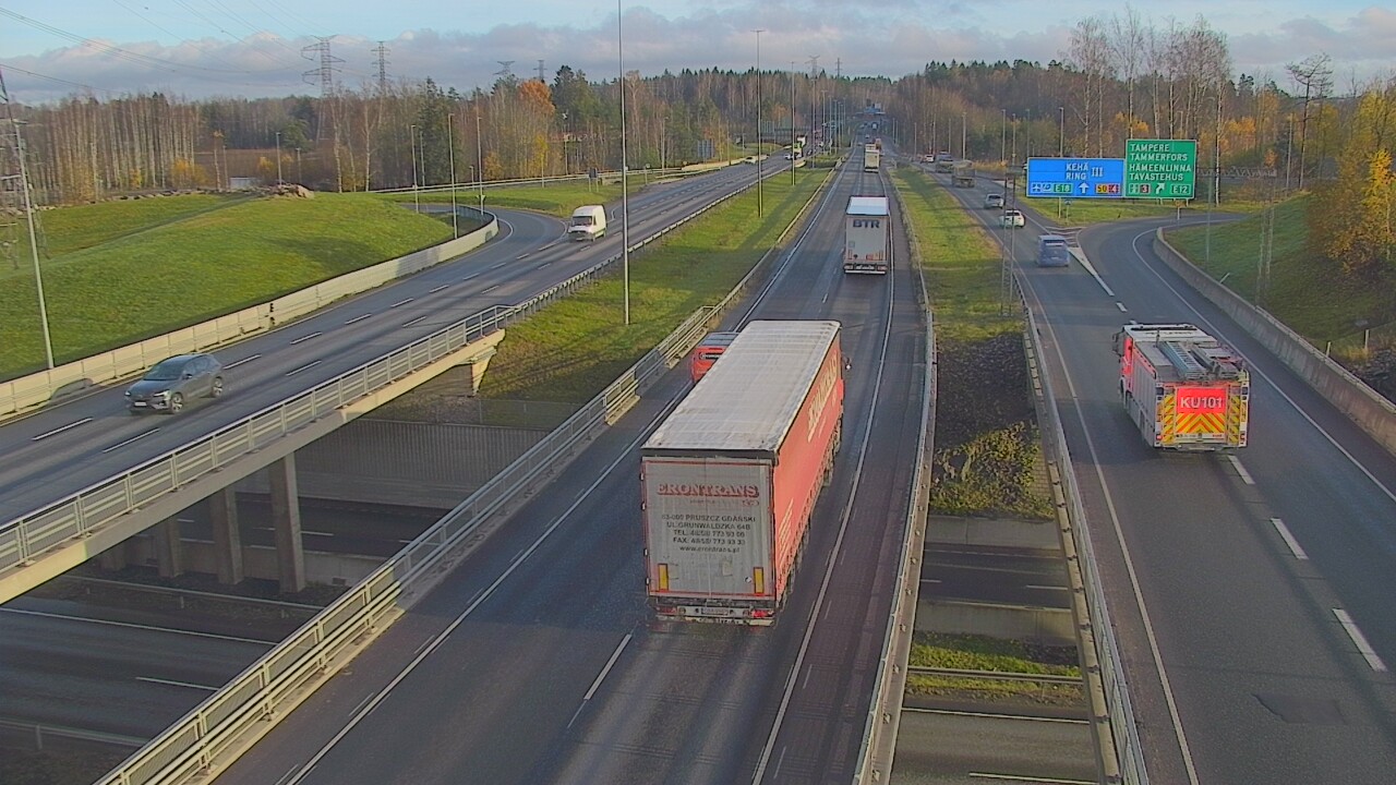 Kelikamerat Kuva Tie 50 Vantaa Hämeenlinnanväylä, Vantaa, Uusimaa