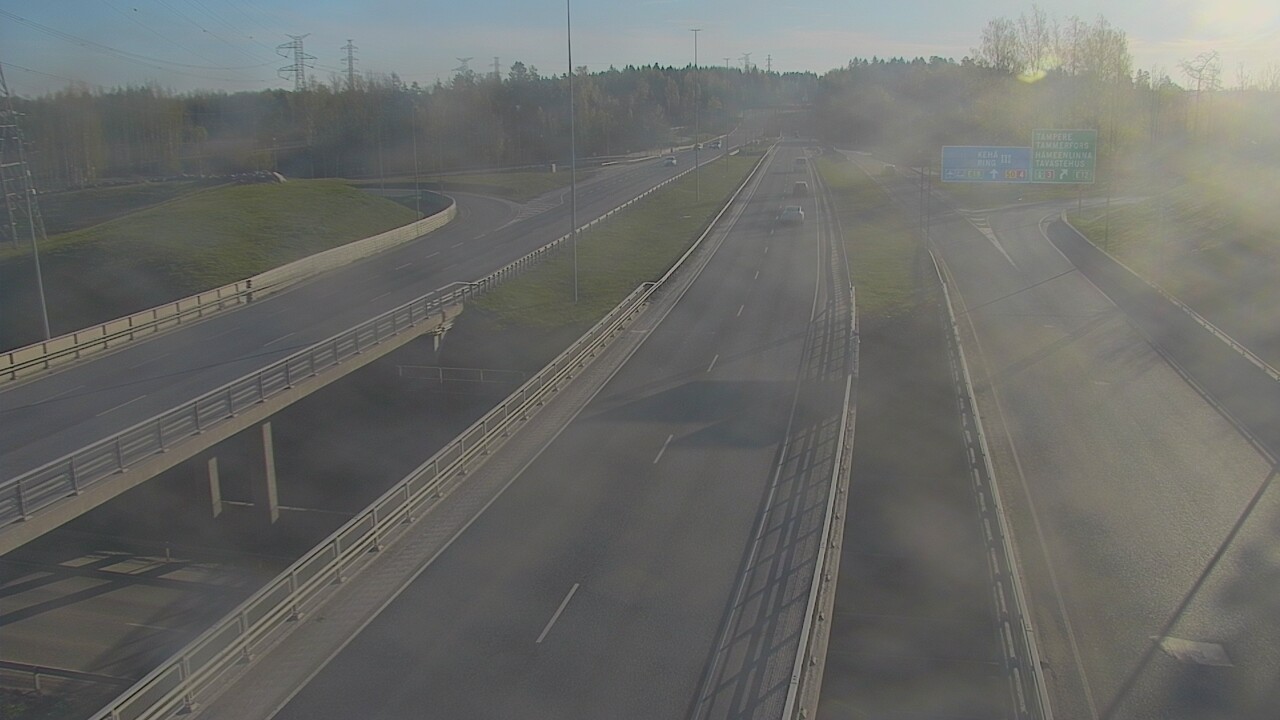 Weather Camera Image Väg 50 Vanda Tavastehusleden, Vantaa, Uusimaa