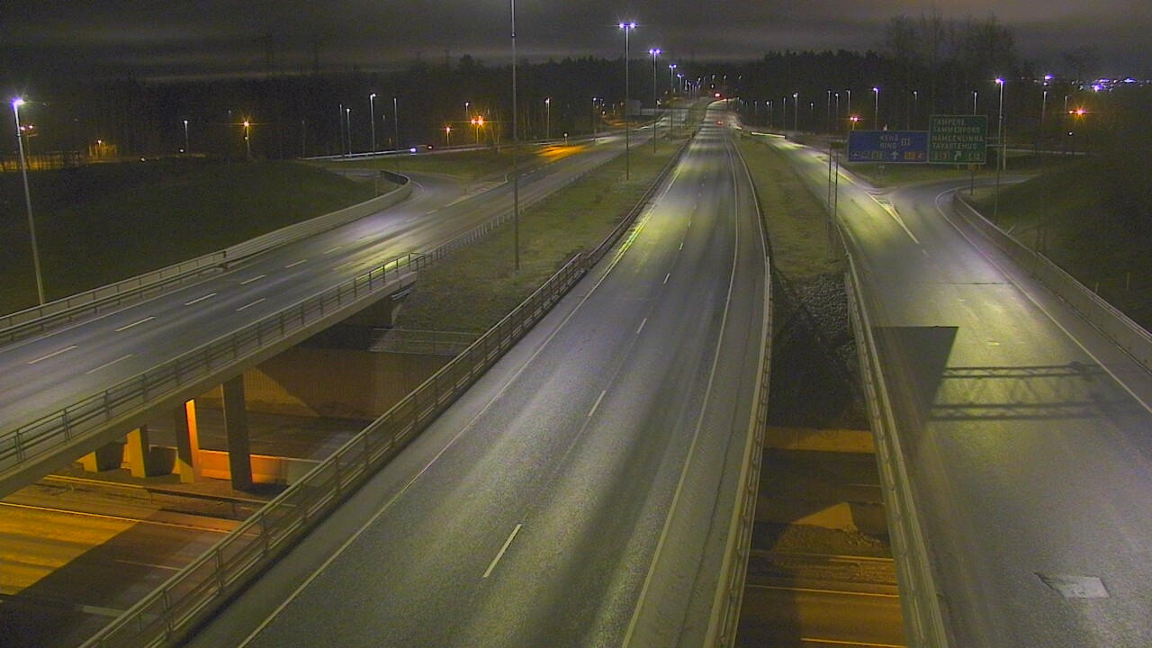 Weather Camera Image Road 50 Vantaa Hämeenlinnanväylä, Vantaa, Uusimaa