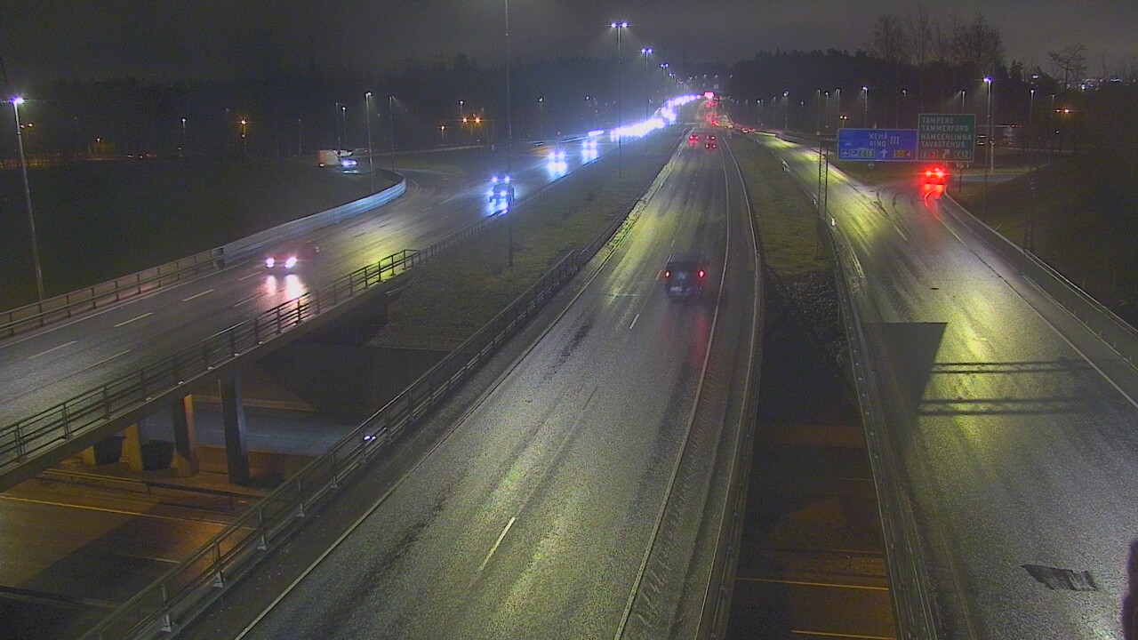 Weather Camera Image Road 50 Vantaa Hämeenlinnanväylä, Vantaa, Uusimaa