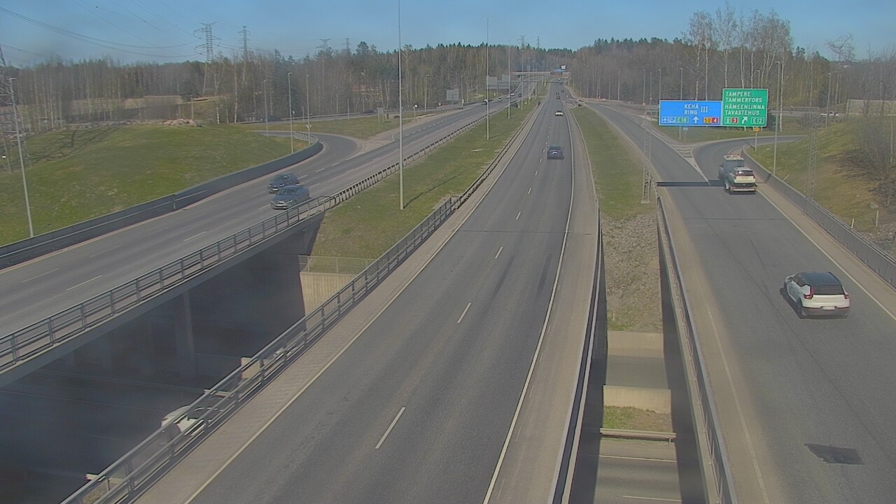 Kelikamerat Kuva Tie 50 Vantaa Hämeenlinnanväylä, Vantaa, Uusimaa