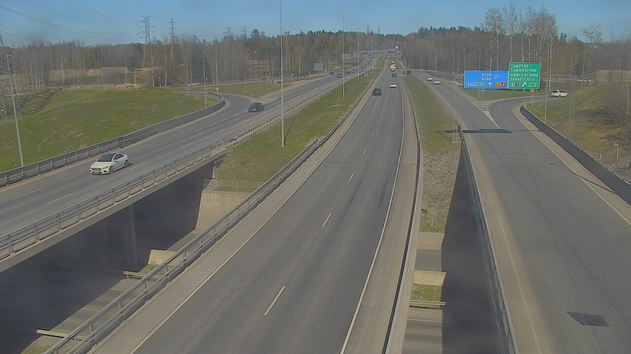 Kelikamerat Kuva Tie 50 Vantaa Hämeenlinnanväylä, Vantaa, Uusimaa