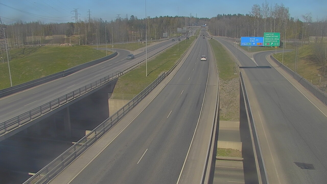 Kelikamerat Kuva Tie 50 Vantaa Hämeenlinnanväylä, Vantaa, Uusimaa