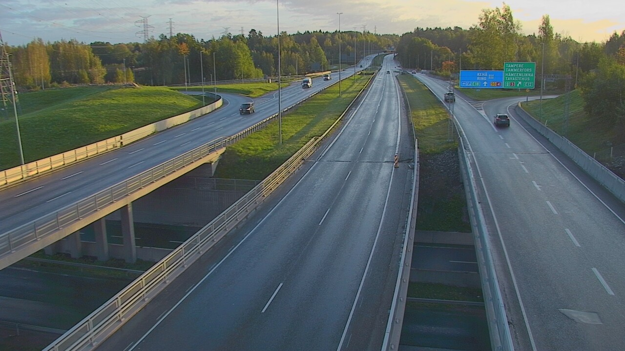 Weather Camera Image Road 50 Vantaa Hämeenlinnanväylä, Vantaa, Uusimaa