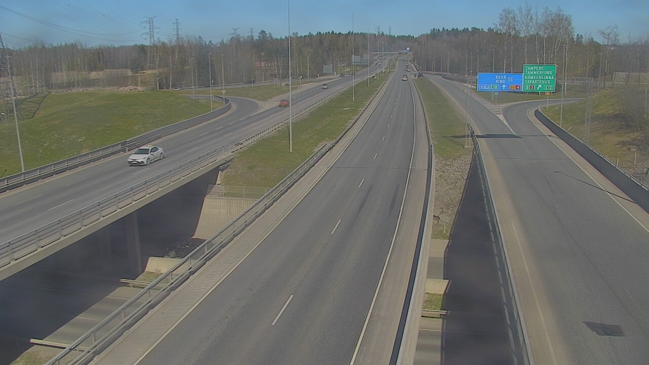 Kelikamerat Kuva Tie 50 Vantaa Hämeenlinnanväylä, Vantaa, Uusimaa