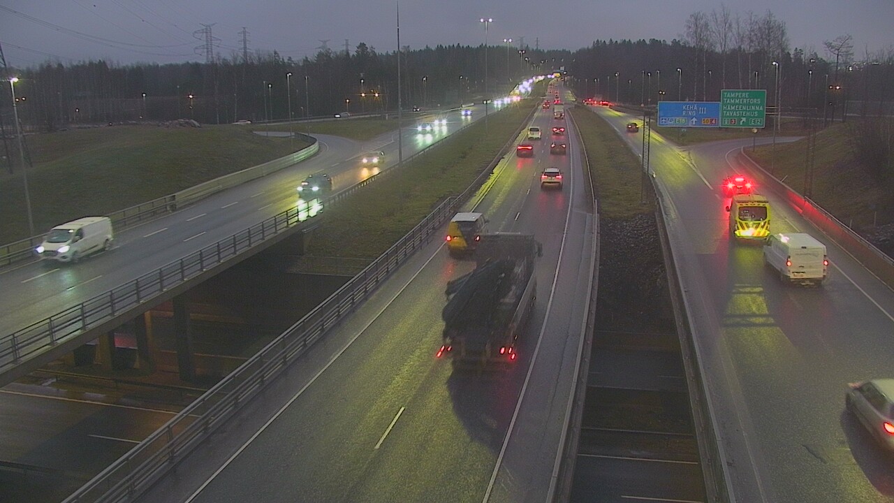 Weather Camera Image Väg 50 Vanda Tavastehusleden, Vantaa, Uusimaa