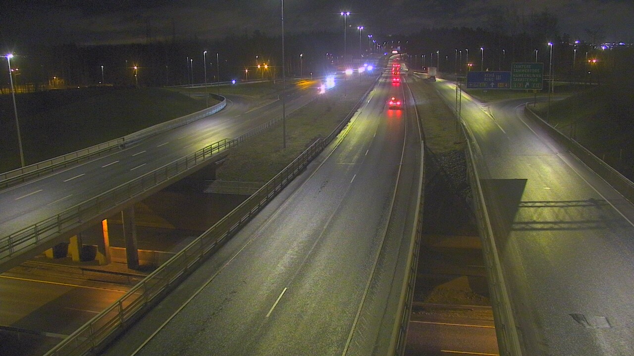 Weather Camera Image Road 50 Vantaa Hämeenlinnanväylä, Vantaa, Uusimaa
