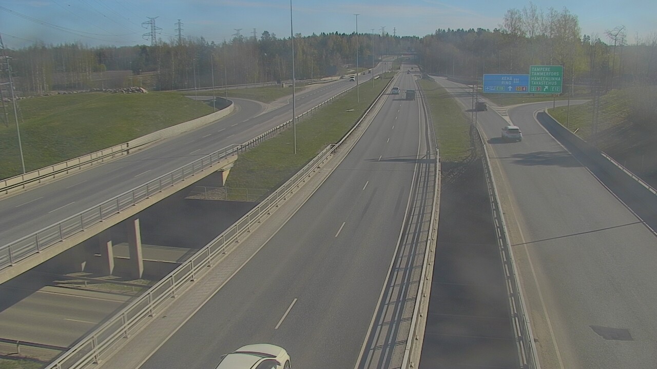 Weather Camera Image Väg 50 Vanda Tavastehusleden, Vantaa, Uusimaa