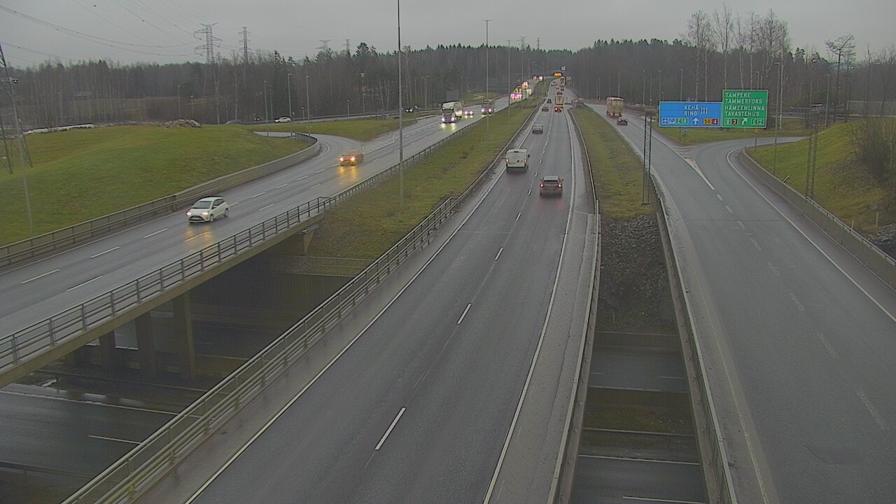 Weather Camera Image Väg 50 Vanda Tavastehusleden, Vantaa, Uusimaa