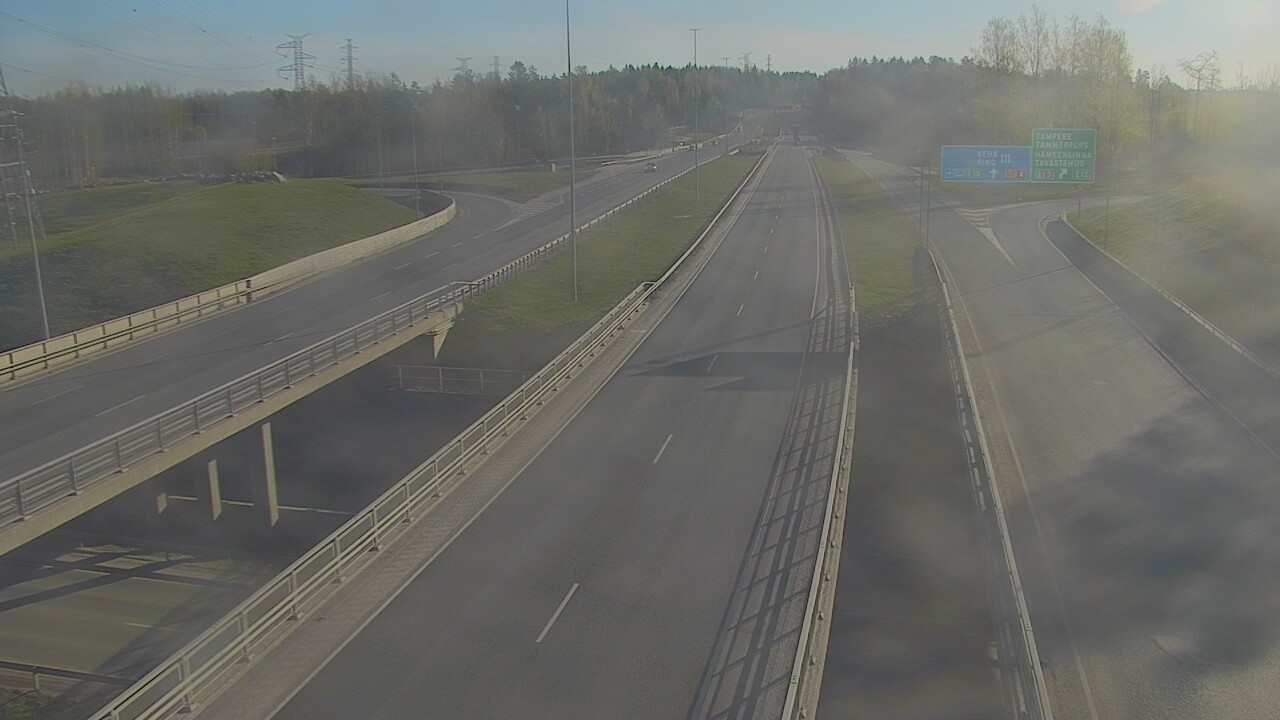 Weather Camera Image Väg 50 Vanda Tavastehusleden, Vantaa, Uusimaa