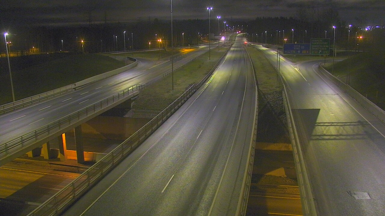 Weather Camera Image Road 50 Vantaa Hämeenlinnanväylä, Vantaa, Uusimaa