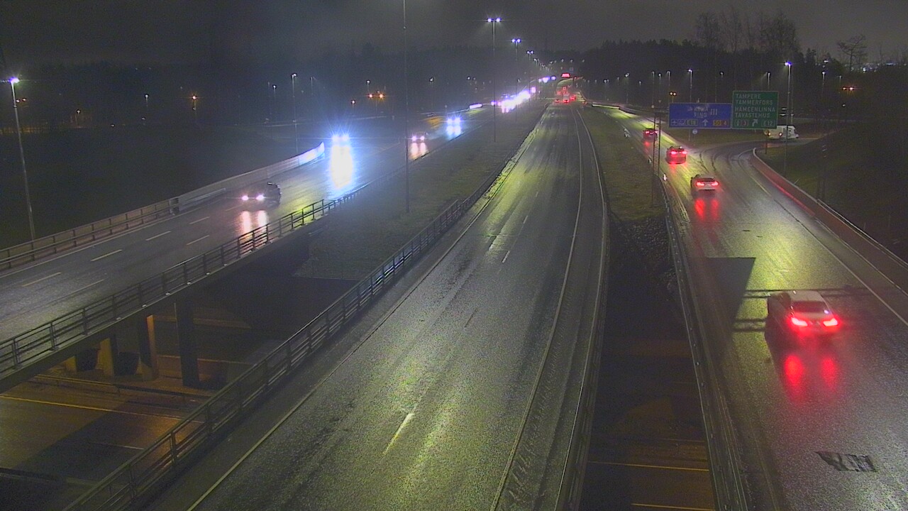 Weather Camera Image Road 50 Vantaa Hämeenlinnanväylä, Vantaa, Uusimaa