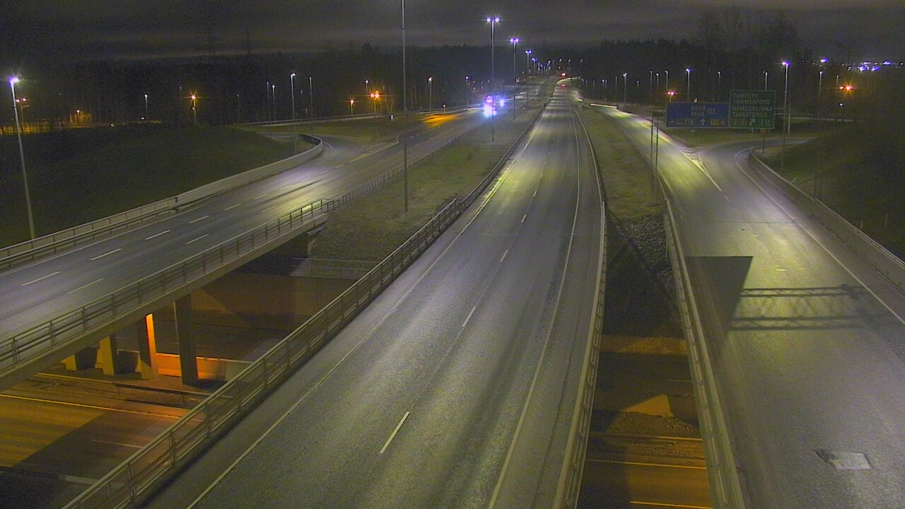 Weather Camera Image Road 50 Vantaa Hämeenlinnanväylä, Vantaa, Uusimaa