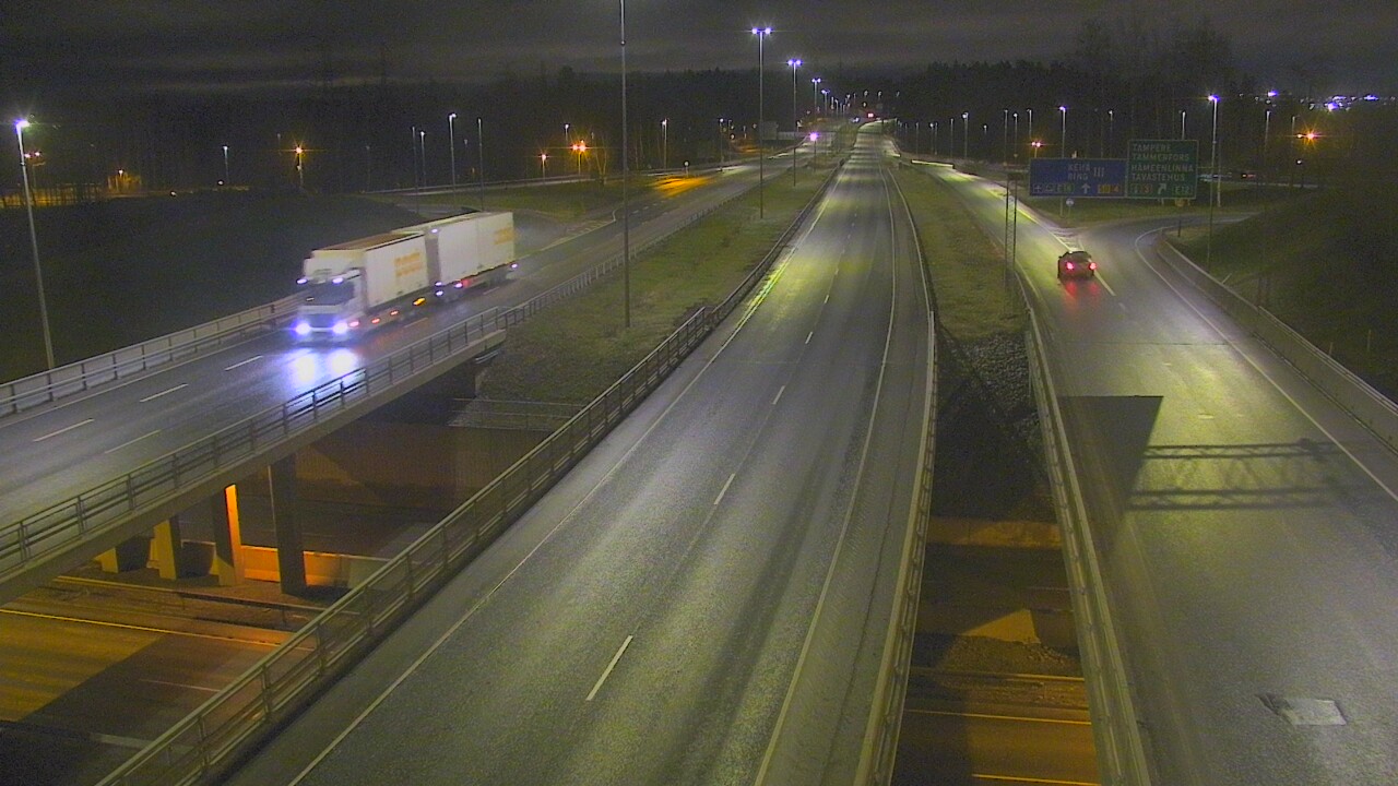 Weather Camera Image Road 50 Vantaa Hämeenlinnanväylä, Vantaa, Uusimaa