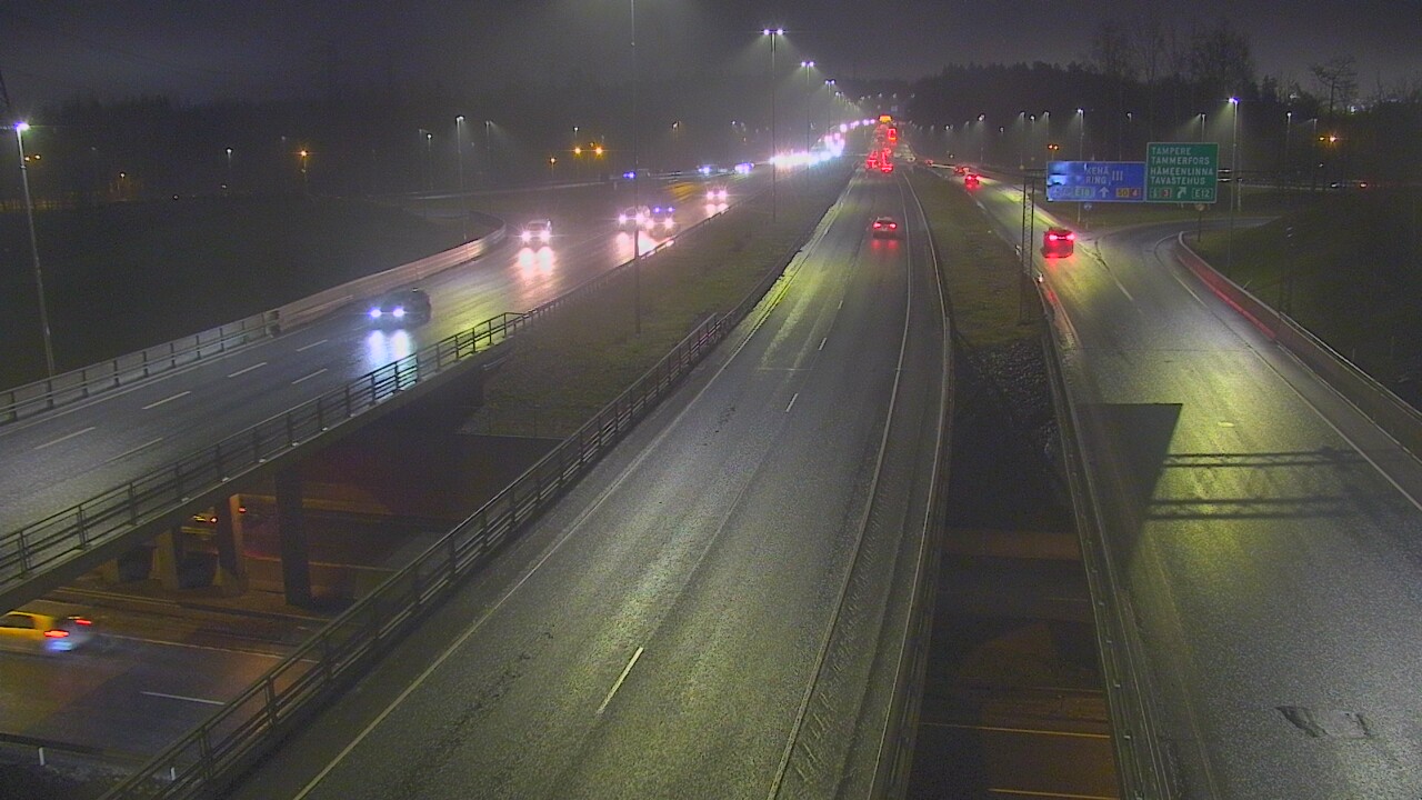 Weather Camera Image Väg 50 Vanda Tavastehusleden, Vantaa, Uusimaa