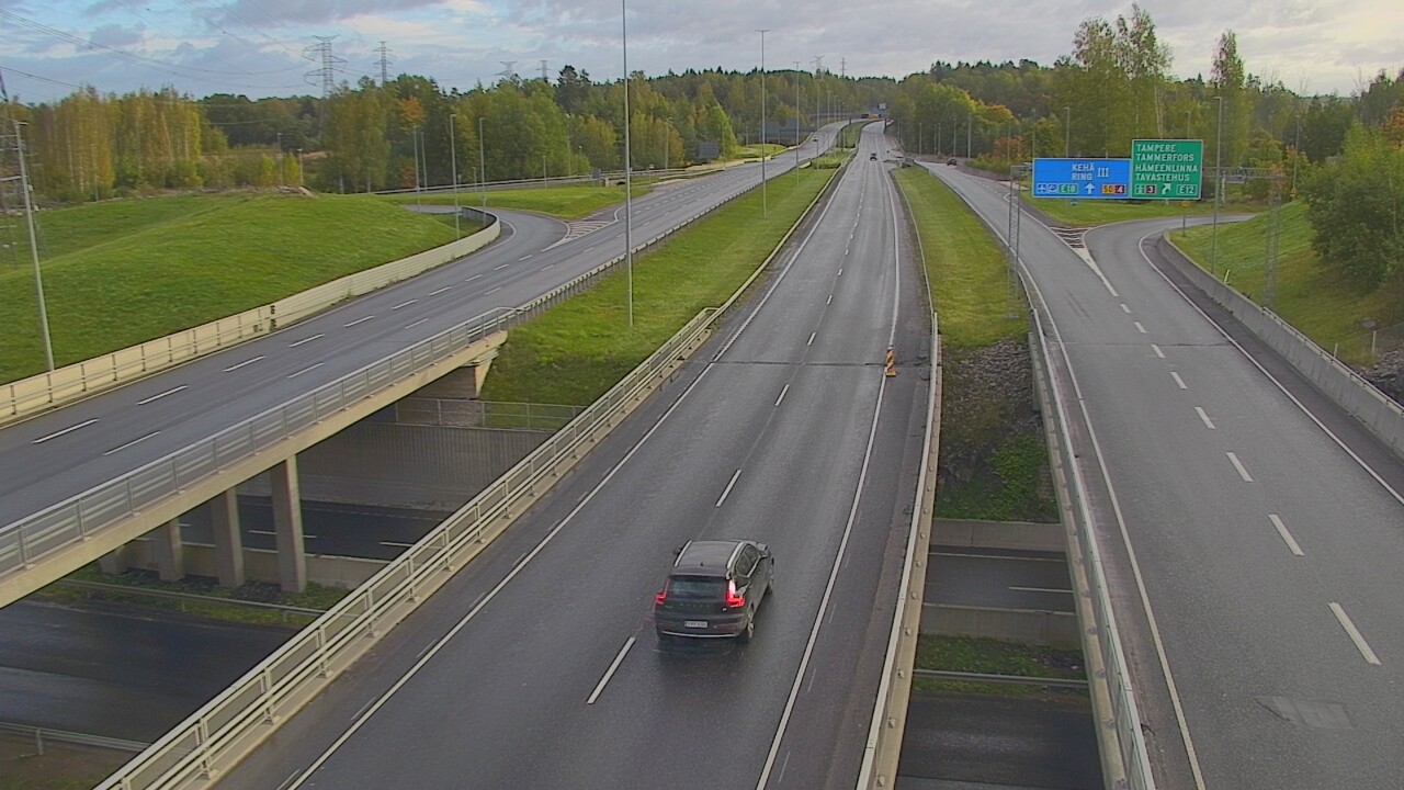 Weather Camera Image Road 50 Vantaa Hämeenlinnanväylä, Vantaa, Uusimaa