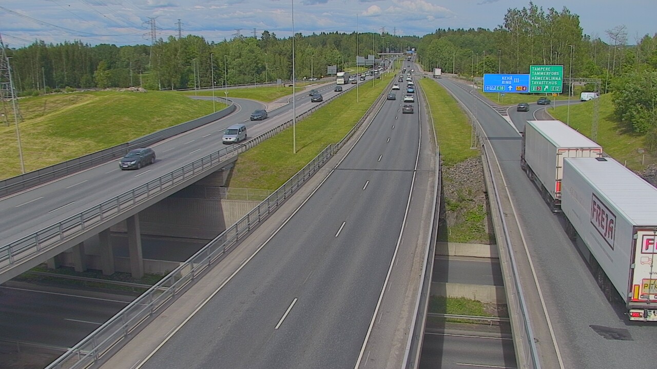 Kelikamerat Kuva Tie 50 Vantaa Hämeenlinnanväylä, Vantaa, Uusimaa