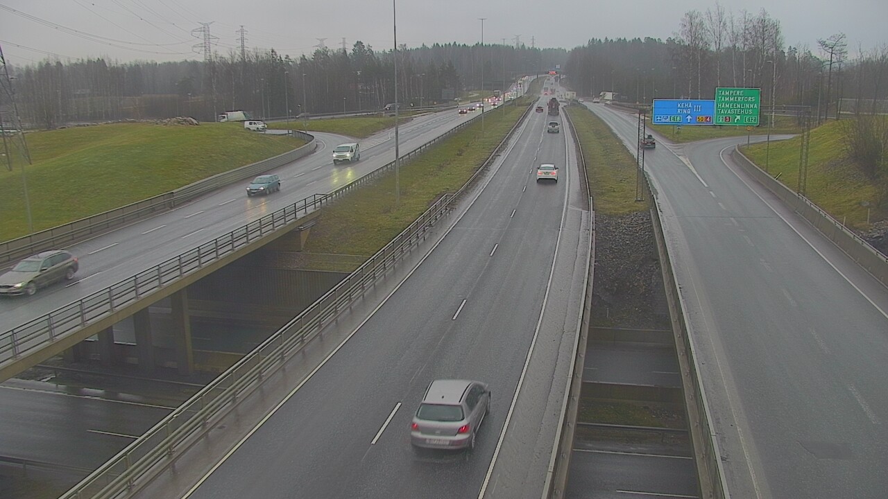 Weather Camera Image Väg 50 Vanda Tavastehusleden, Vantaa, Uusimaa