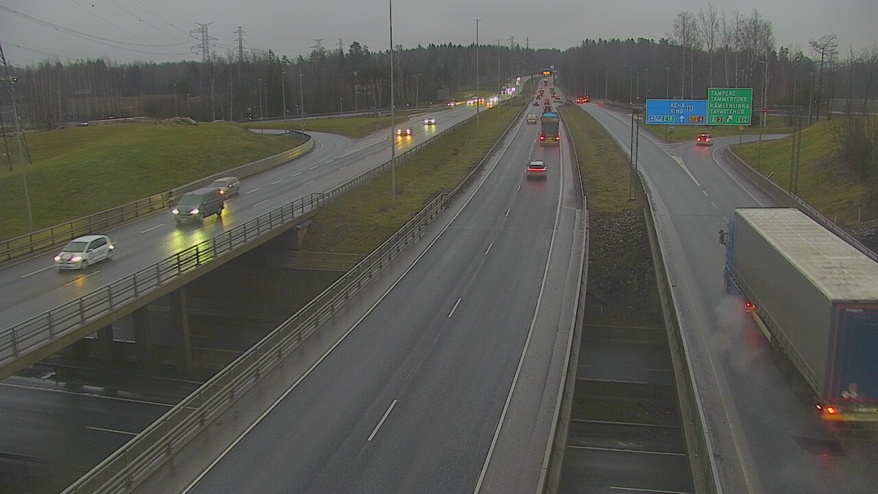 Weather Camera Image Väg 50 Vanda Tavastehusleden, Vantaa, Uusimaa