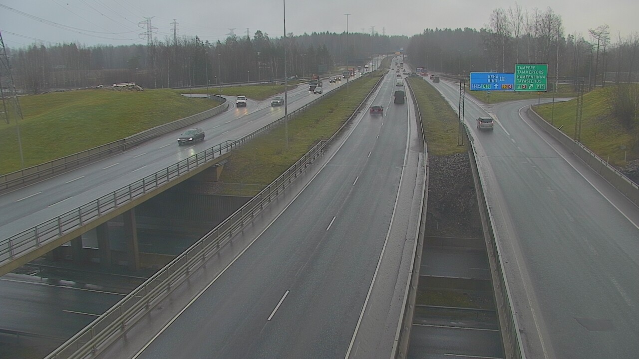 Weather Camera Image Väg 50 Vanda Tavastehusleden, Vantaa, Uusimaa