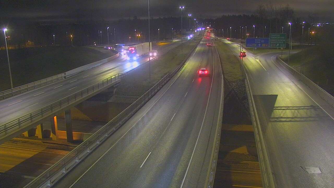 Weather Camera Image Road 50 Vantaa Hämeenlinnanväylä, Vantaa, Uusimaa