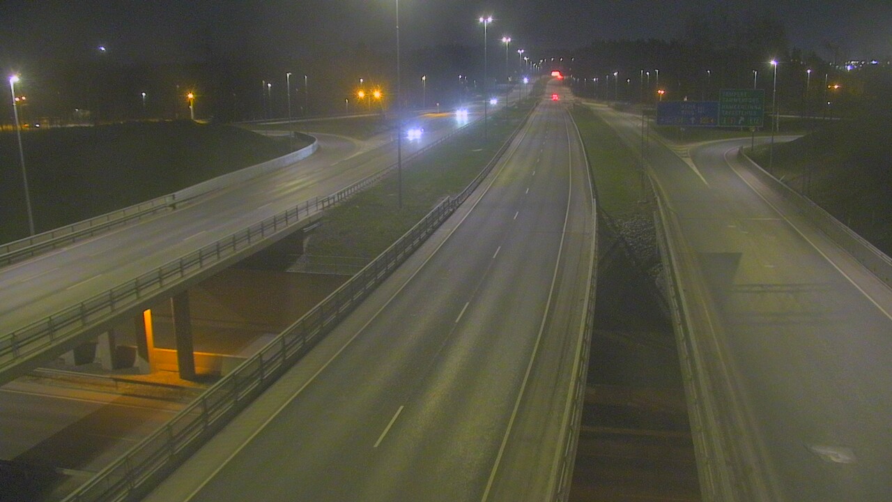 Weather Camera Image Väg 50 Vanda Tavastehusleden, Vantaa, Uusimaa