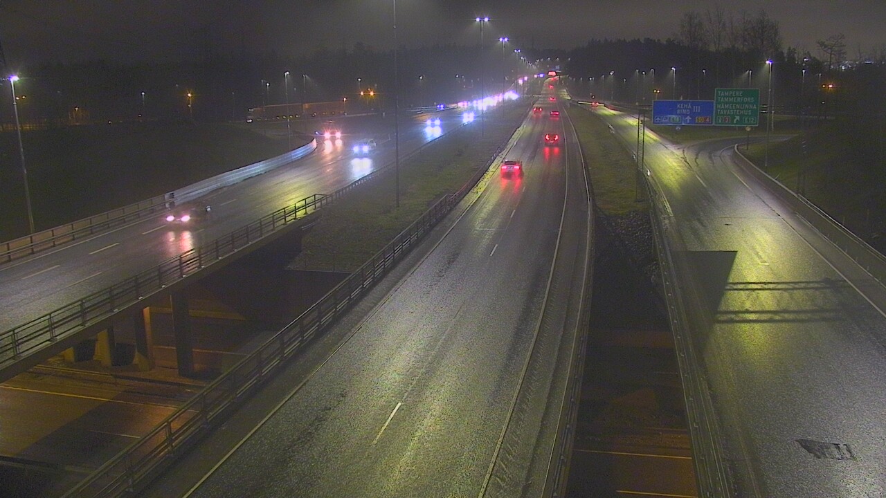 Weather Camera Image Road 50 Vantaa Hämeenlinnanväylä, Vantaa, Uusimaa