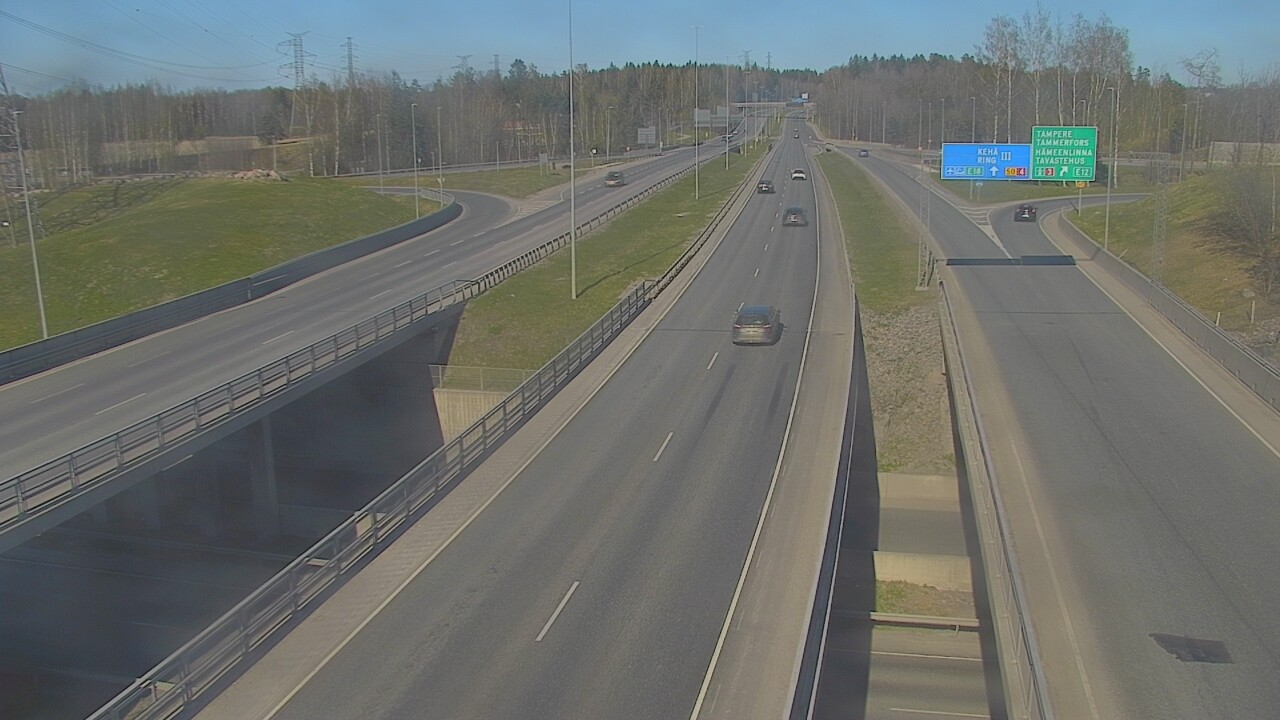 Kelikamerat Kuva Tie 50 Vantaa Hämeenlinnanväylä, Vantaa, Uusimaa