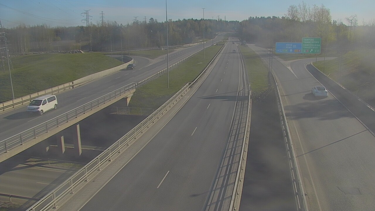 Weather Camera Image Väg 50 Vanda Tavastehusleden, Vantaa, Uusimaa