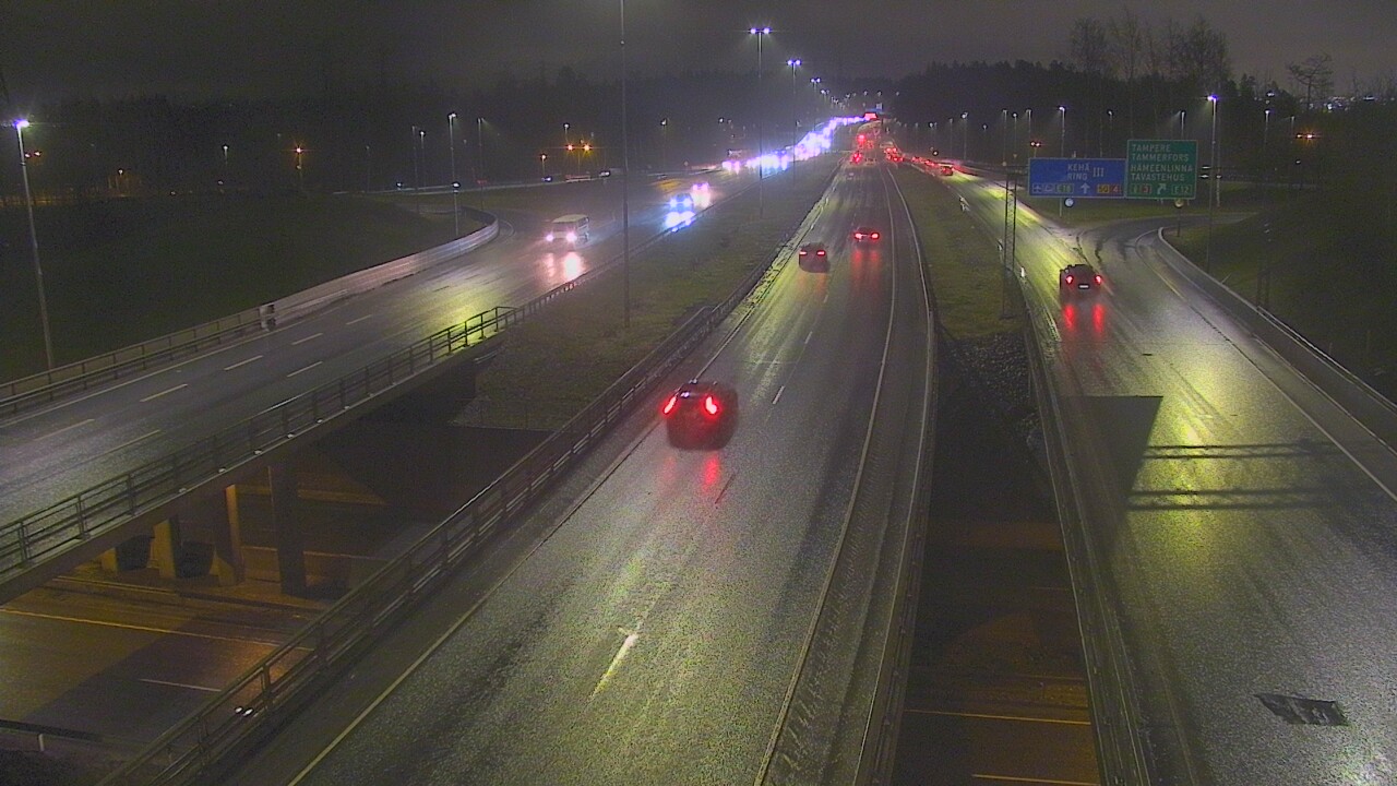 Weather Camera Image Road 50 Vantaa Hämeenlinnanväylä, Vantaa, Uusimaa