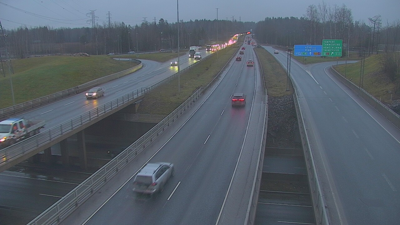 Weather Camera Image Väg 50 Vanda Tavastehusleden, Vantaa, Uusimaa