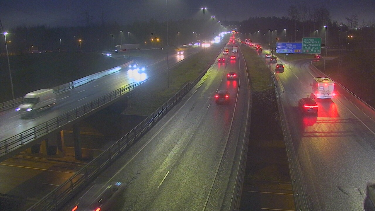 Weather Camera Image Väg 50 Vanda Tavastehusleden, Vantaa, Uusimaa