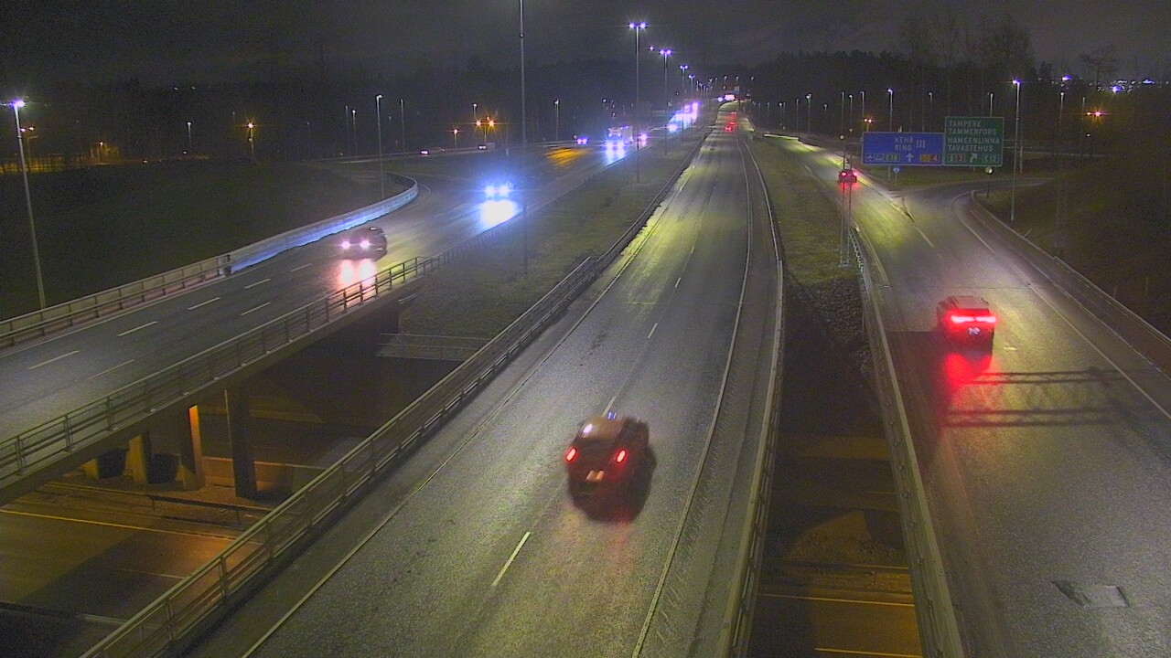 Weather Camera Image Road 50 Vantaa Hämeenlinnanväylä, Vantaa, Uusimaa