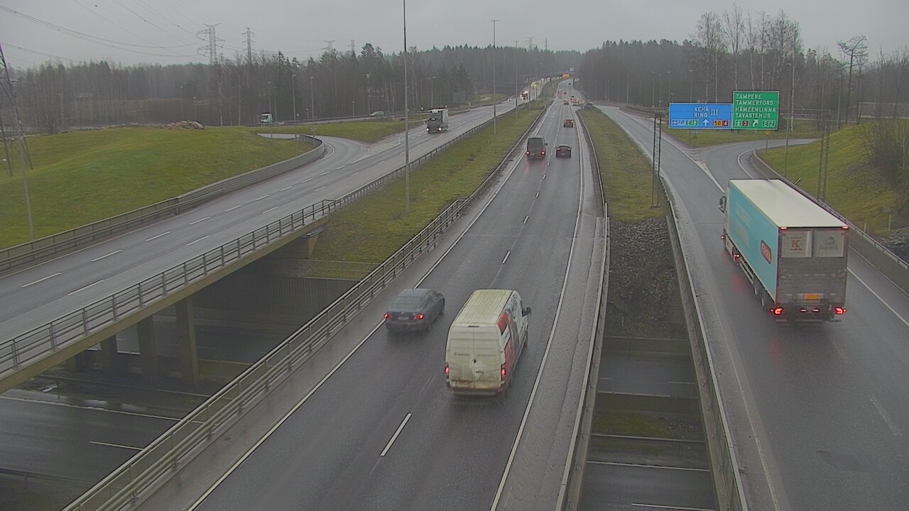 Weather Camera Image Väg 50 Vanda Tavastehusleden, Vantaa, Uusimaa