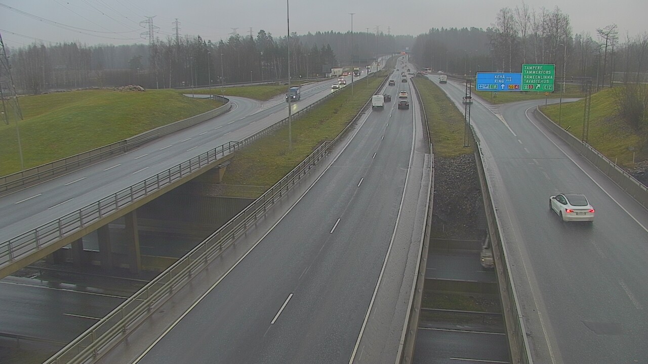 Weather Camera Image Väg 50 Vanda Tavastehusleden, Vantaa, Uusimaa