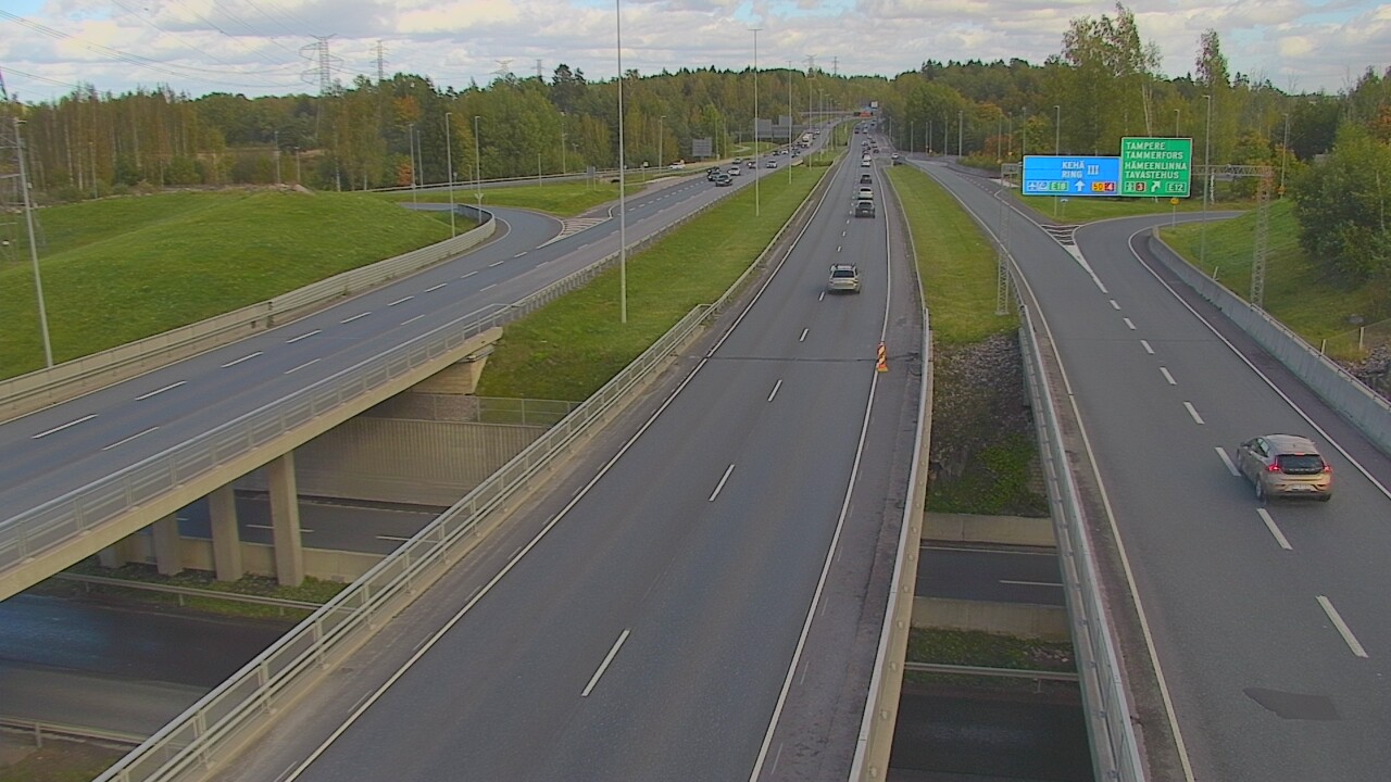 Weather Camera Image Väg 50 Vanda Tavastehusleden, Vantaa, Uusimaa