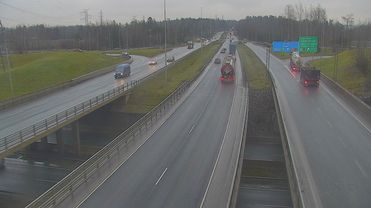 Weather Camera Image Väg 50 Vanda Tavastehusleden, Vantaa, Uusimaa