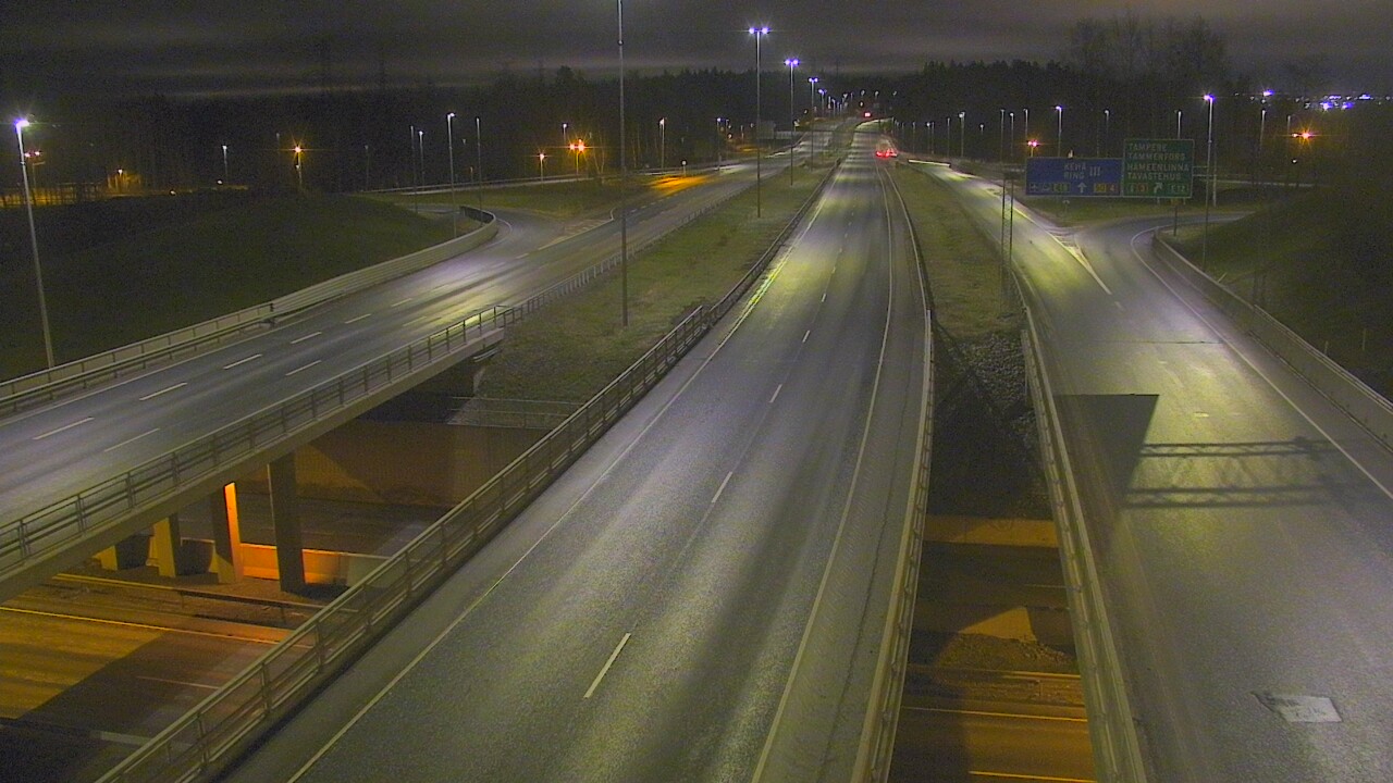 Weather Camera Image Road 50 Vantaa Hämeenlinnanväylä, Vantaa, Uusimaa