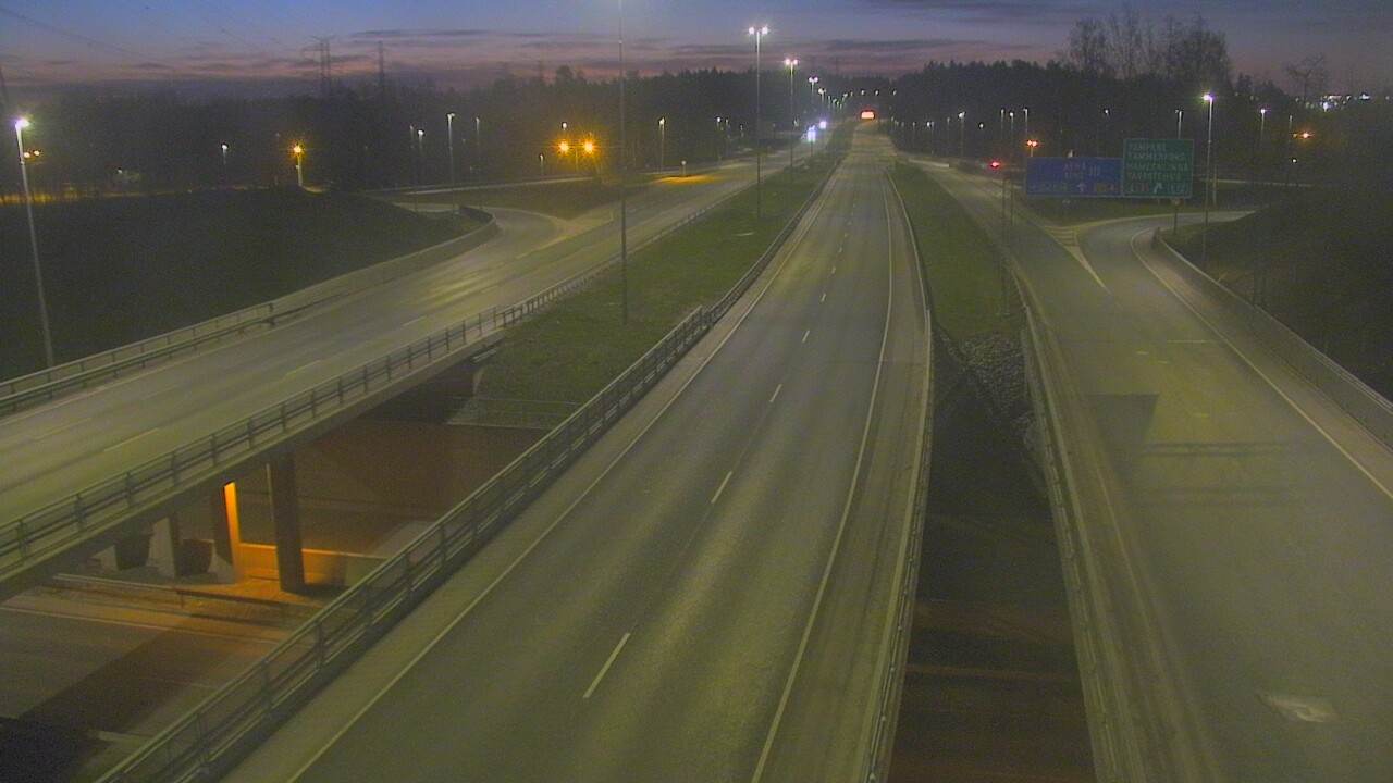 Weather Camera Image Väg 50 Vanda Tavastehusleden, Vantaa, Uusimaa